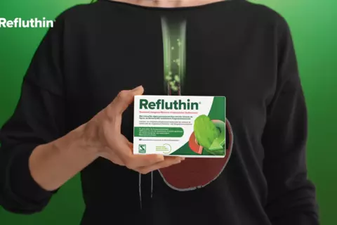 Screenshot du vidéo patient de Refluthin